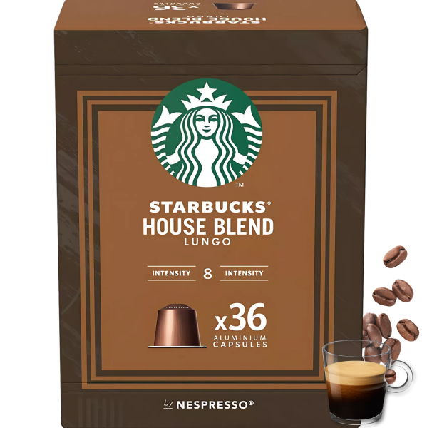 STARBUCKS - House Blend Lungo by Nespresso 36 Kapseln